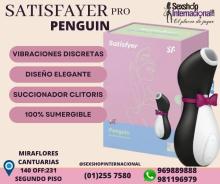 VIBRADOR SUCCIONADOR CLITORAL-SATISFYER PENGUIN-ORIGINAL-SEXSHOP LIMA 971890151 